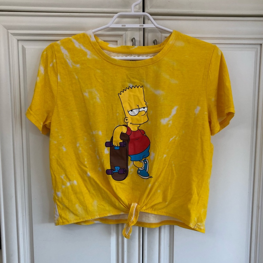 Bart Simpson women’s crop t-shirt